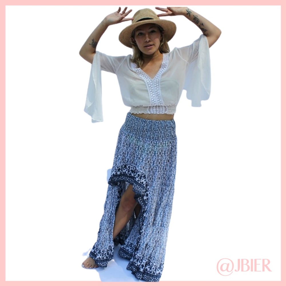 Go With The Flow Chiffon Blouse - image 4